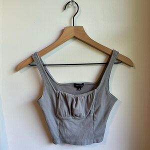 Small tank top cropped